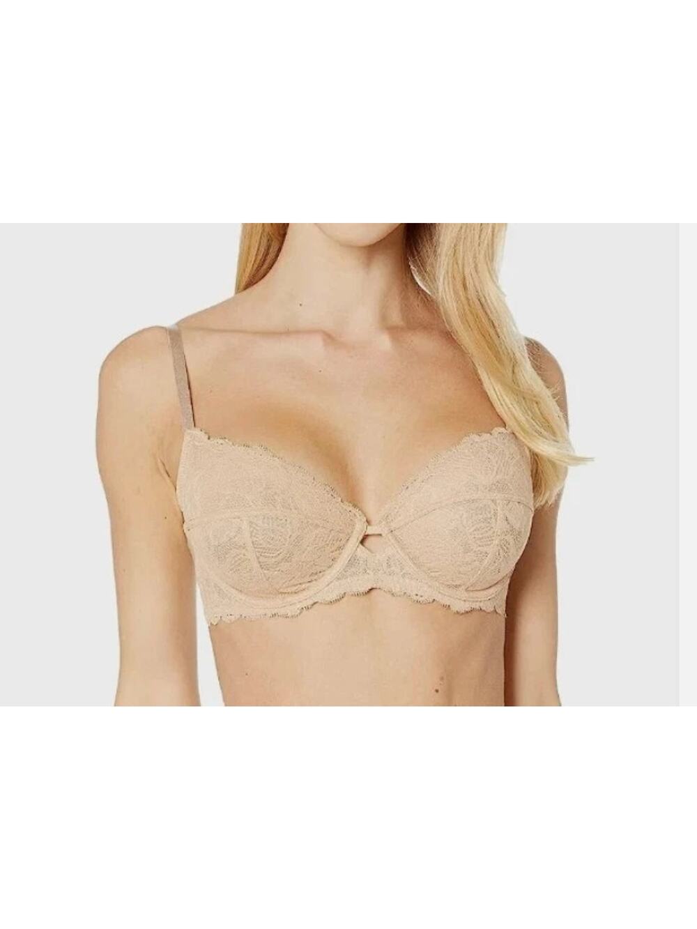 NEW 42D Calvin Klein Seductive Comfort Unlined Lace Bra QF1741-265
